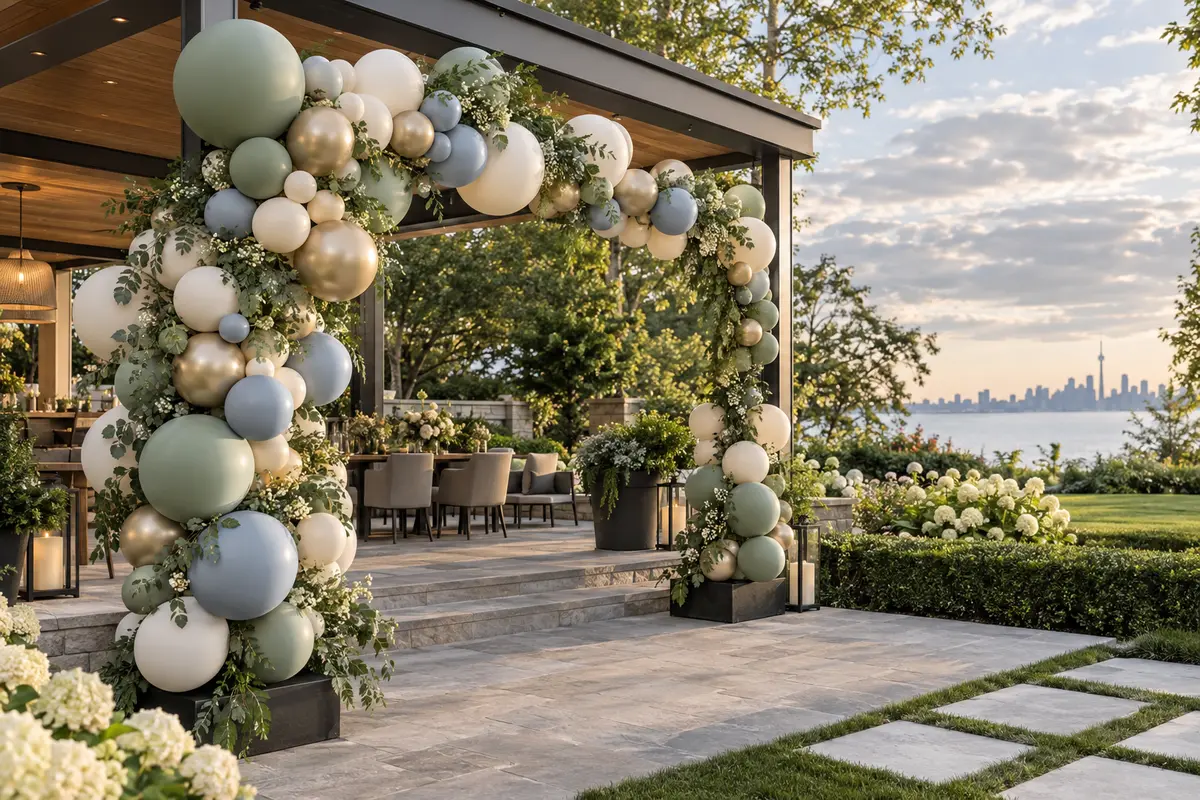 Outdoor Balloon Décor in the GTA: A Weather Smart Planning Guide
